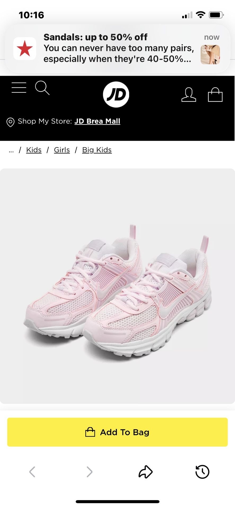 Nike Número 7