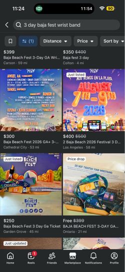 3 Day Baja Fest Band