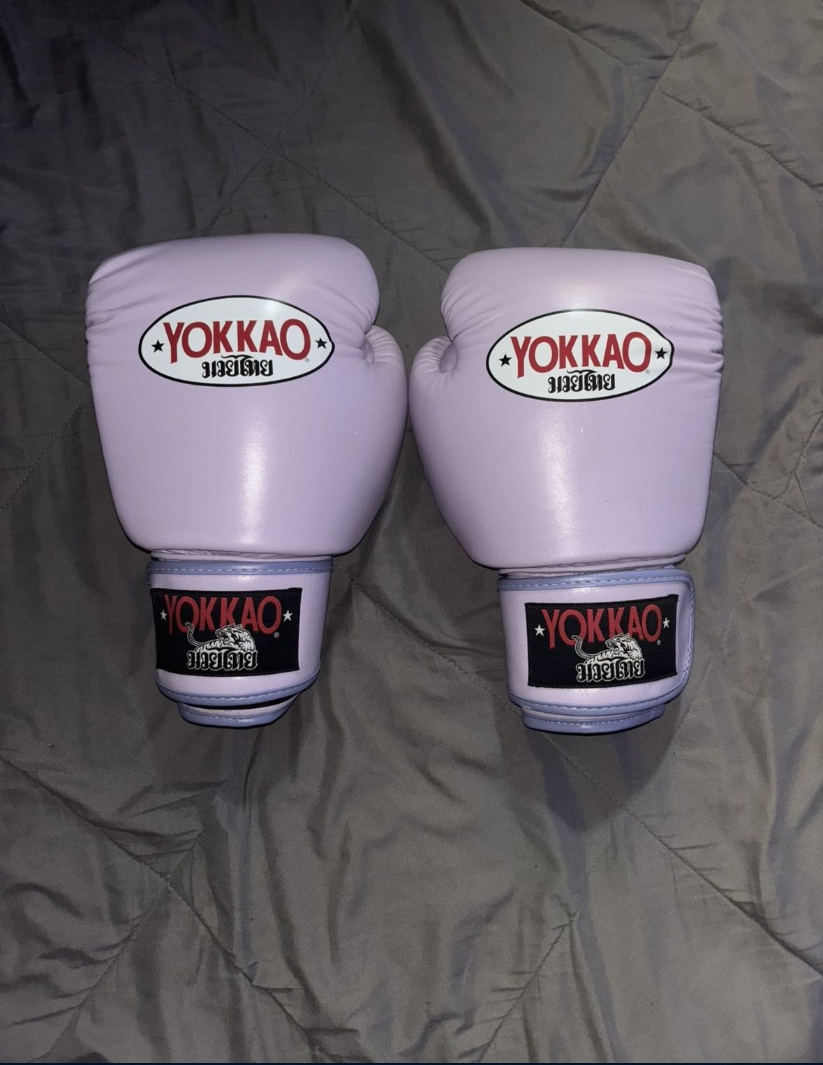 orchid blossom boxing gloves