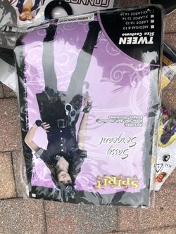 Size 14-16 tween police Halloween costume !