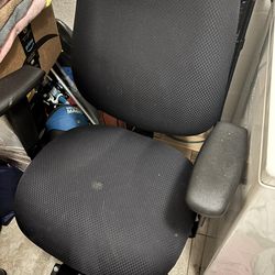 Black office chair