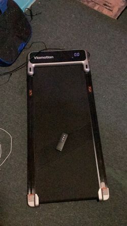 Mini treadmill with remote