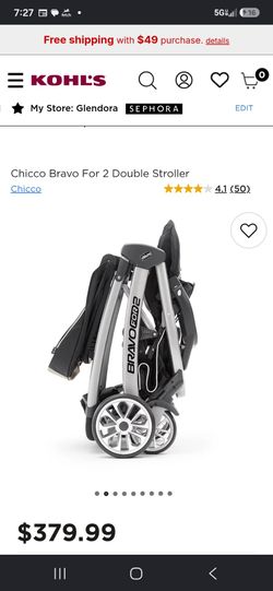 Chico Bravo stroller