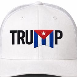 TRUMP Embroidered Hat – Cuba & Venezuela Freedom Series | Miami Made