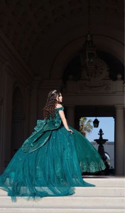 Custom Emerald Green Quince Dress