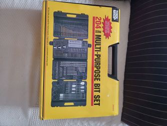 Tool Shop 204-Piece Multi-Purpose Bit Set