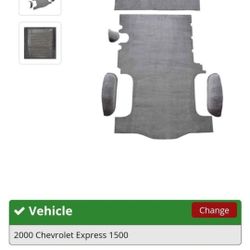 Chevrolet express van Carpet Kit