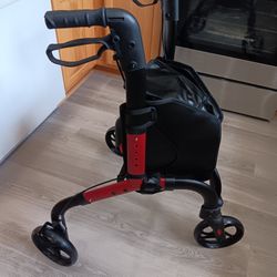 Retaoldth 3 Wheeled Foldable Rollator Walker
