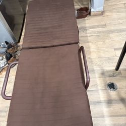 Folding Rollaway Bed with Mattress for Adults,