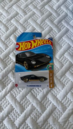 Hot Wheels ‘71 LAMBORGHINI MIURA SV, Black, #78/250