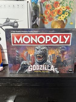 Brand Rare Godzilla Monopoly 