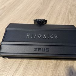 HIFONICS ZEUS AMP & REMOTE 