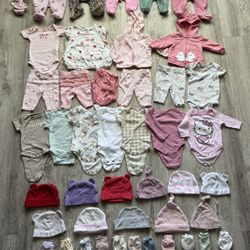 Newborn baby girl clothes 