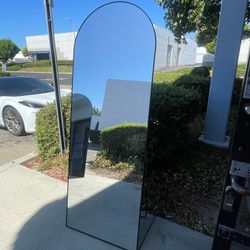 70 x 26 Full Length Arch Mirror with Stand