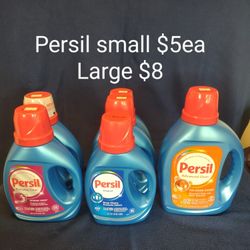 Persil Small $5 Each, Large $8