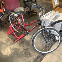 24 in. Women’s Cruiser w/ Stationary Stand