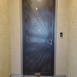 Security Door Heavy-Duty 36x96 8foot (Installation Included)