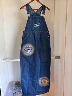 Vintage Looney Tunes Overalls - kids size 16