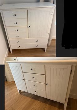 White dressers