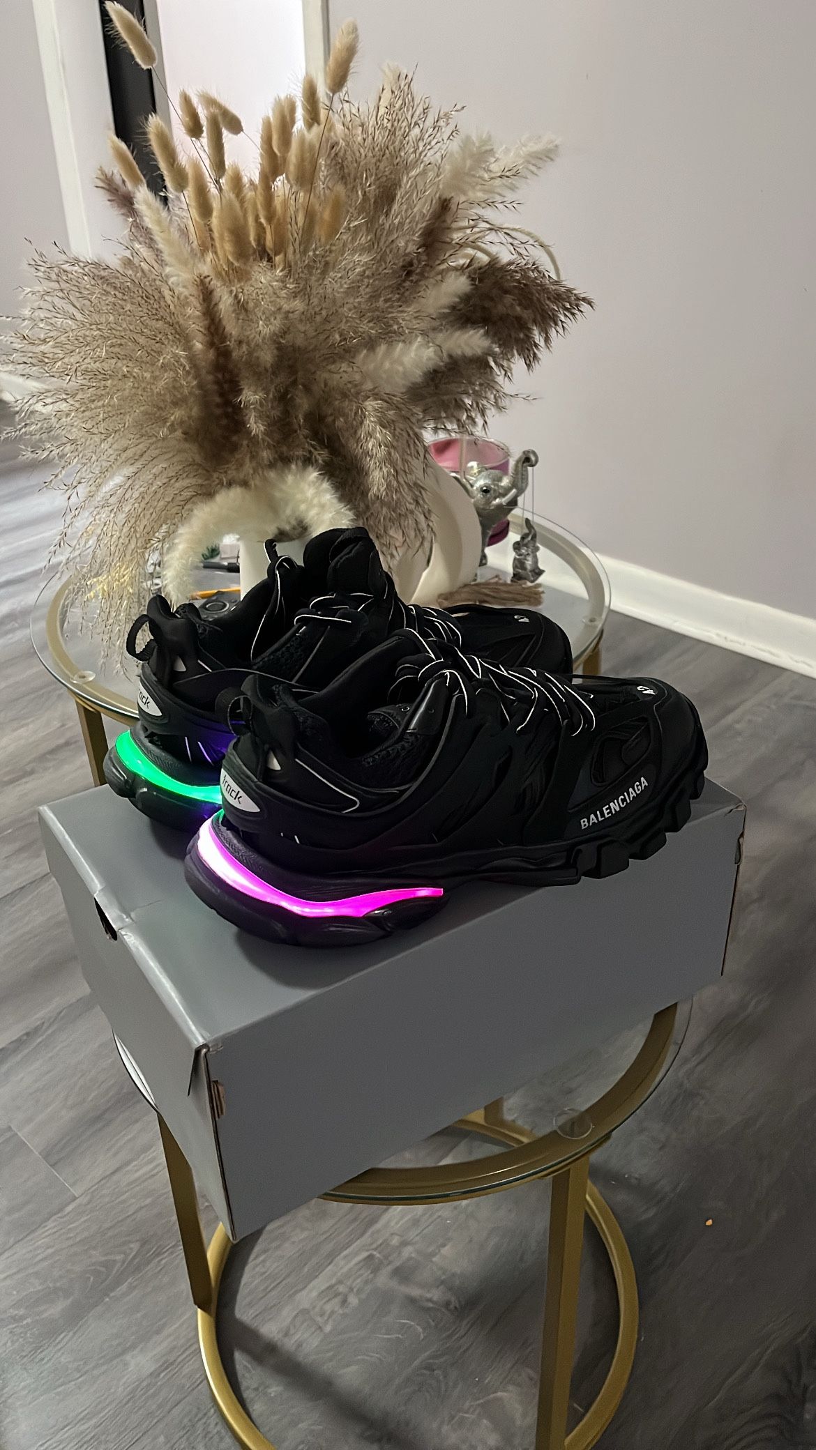 Balenciaga LED Tracks Size 9 Men Brand New