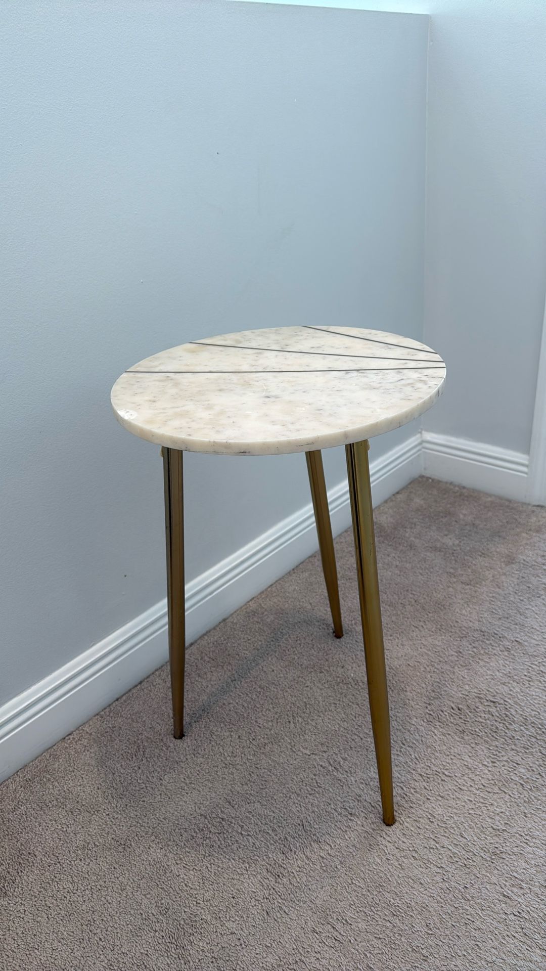 Marble End Table