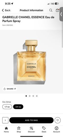 Chanel Gabrielle 100ml 3.4 Oz