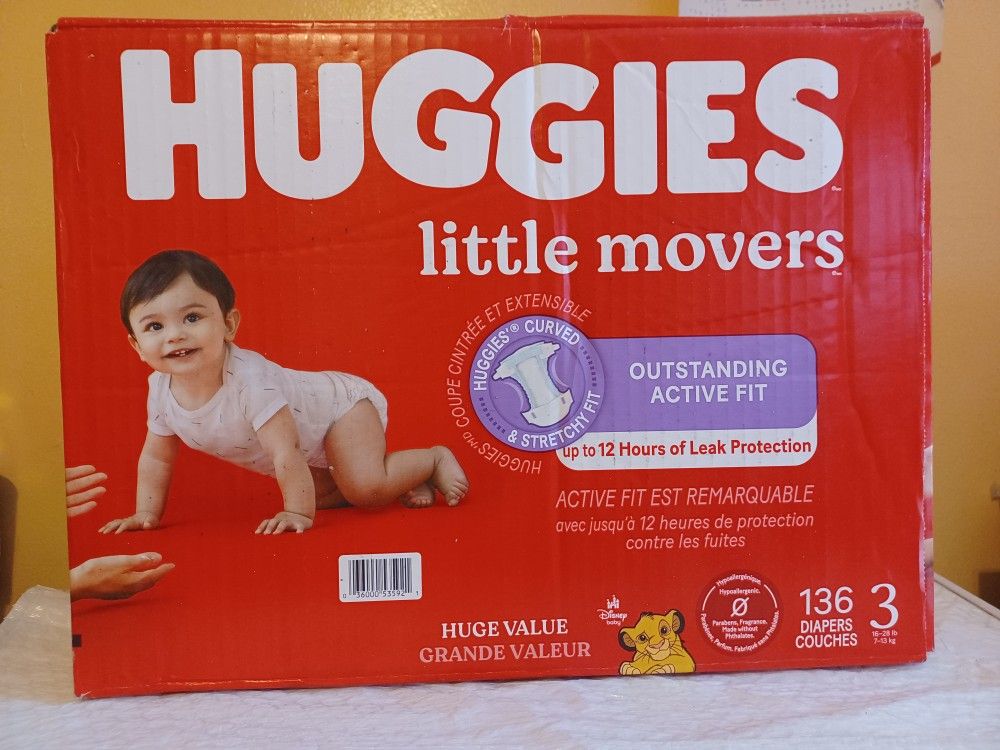 Huggies Little Movers SIZE 3