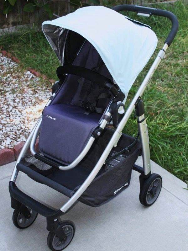 UPPAbaby CRUZ STROLLER ICE BLUE Tyler in Great Condition for