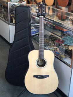 Brand New Acoustic Electric Guitar With Case
