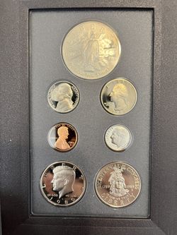 1989 U.S. Mint Prestige Proof Set (7 coins), Choice Proof