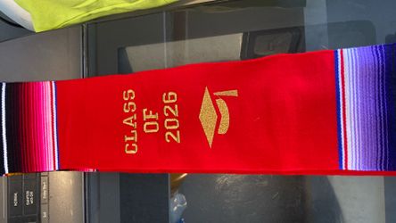 Graduation Virgin Mary Serape stole