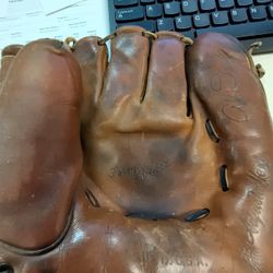 Old Baseball Glove 1941