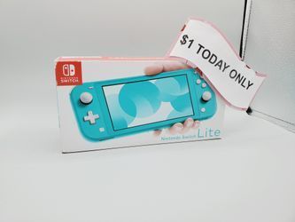 Nintendo Switch Lite - PAY $1 Today Only 'Just Ask Us How'