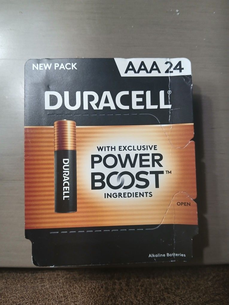 24 Pack AAA Duracell Batteries $7 Each