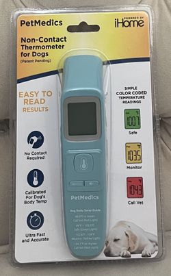 New Sealed PetMedics iHome Non-Contact Digital Thermometer