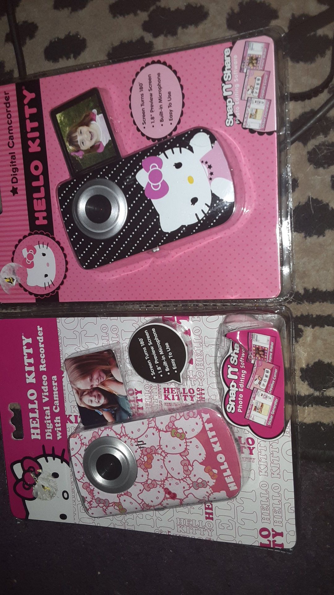 Hello kitty camcorders