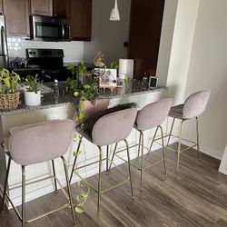 4 Kitchen Counter Chairs