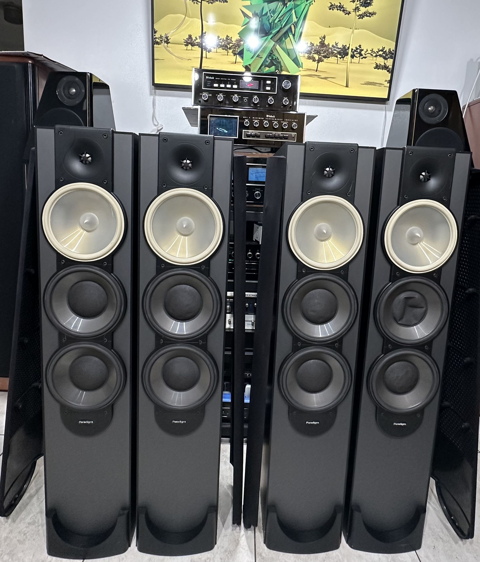 Paradigm Monitor 11 V.5 Pair Of Speakers.