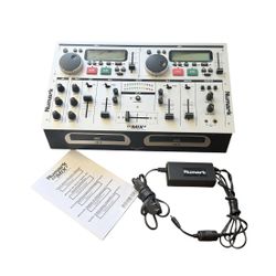 Numark CDMix2 Pro DJ Mixer w/ Box & Manual – Tested Working – Clean