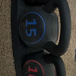 Kettle Ball Weight Set 5, 10 & 15 Pound Balls