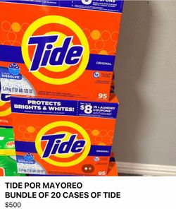 Tide Original Powder Detergent 120 oz