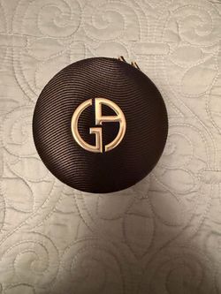 Giorgio Armani Round Leather Hard Case
