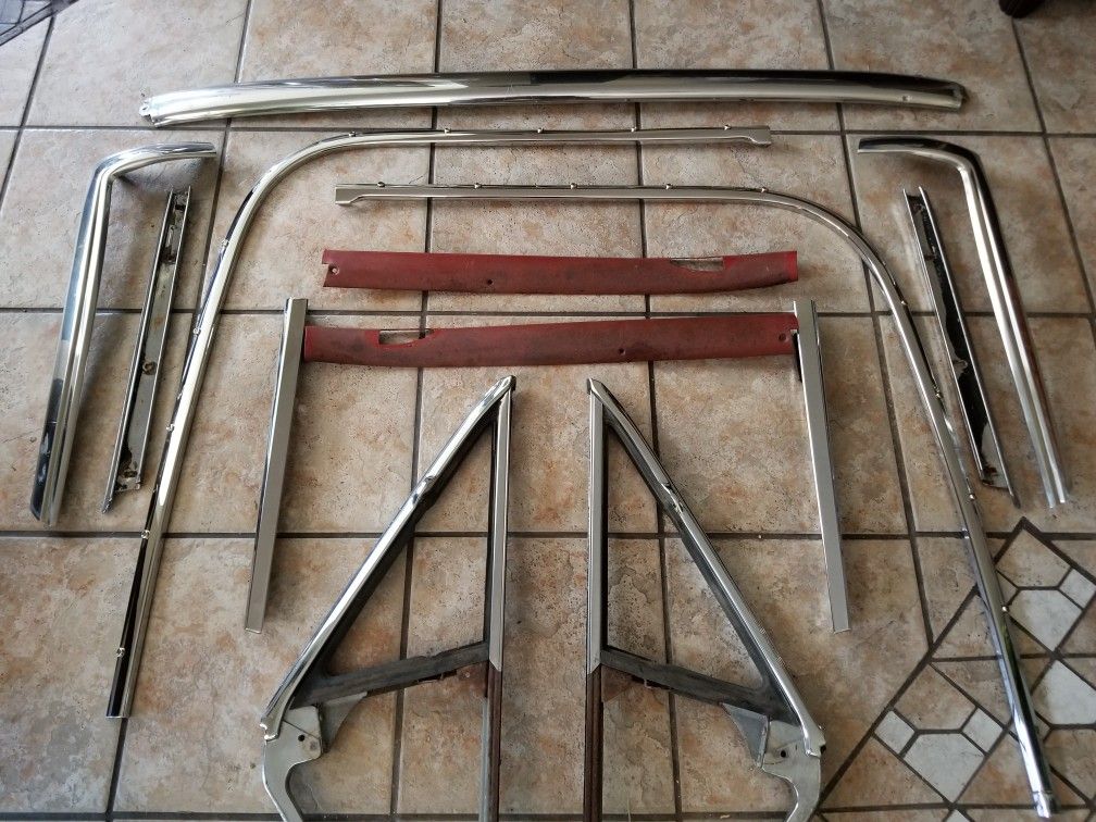 1961 Or 1962 And 1963 Or 1964 Chevrolet Impala Convertible Parts