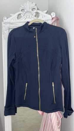 Lululemon Navy Full-Zip Athletic Jacket