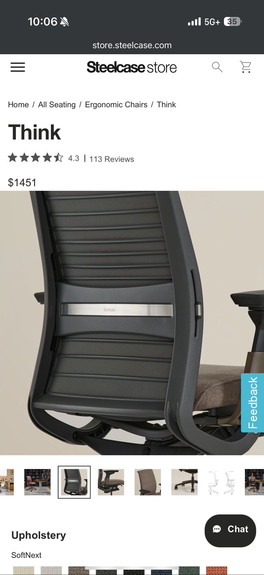 $250 Steelcase office Chair