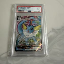Vaporeon Vmax #030 - PSA 9