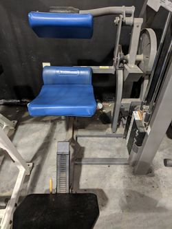 Lower back Nautilus machine, excellent condition!