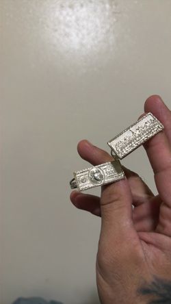Silver $100 Bill Money Ring