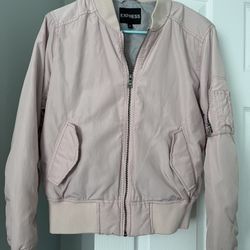 Small Bomber Jacket express Pink