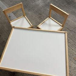 IKEA Latt Children Table With 2 Chairs 